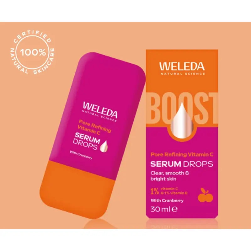 Weleda Perfektionierendes Serum Booster Tropfen mit Vitaminen , 30 ml