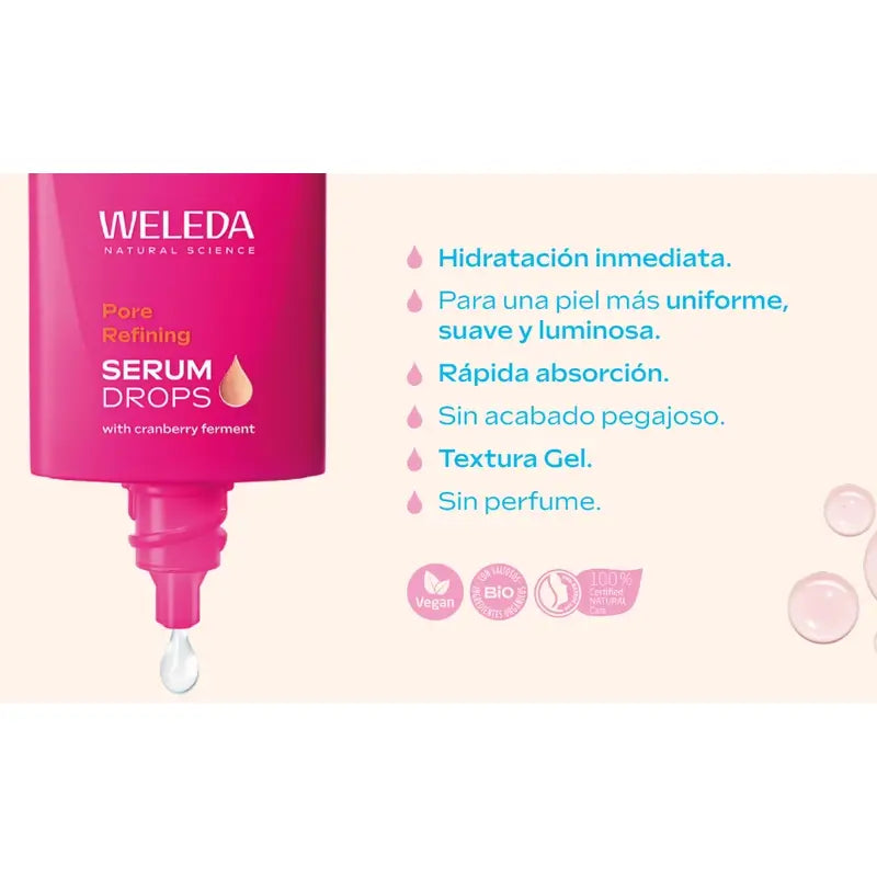 Weleda Perfektionierendes Serum Booster Tropfen mit Vitaminen , 30 ml