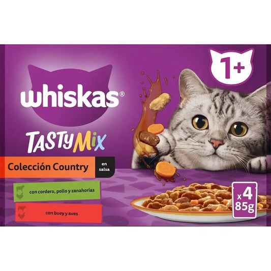 Whiskas Tasty Mix Land Sammlung 13X4X85Gr