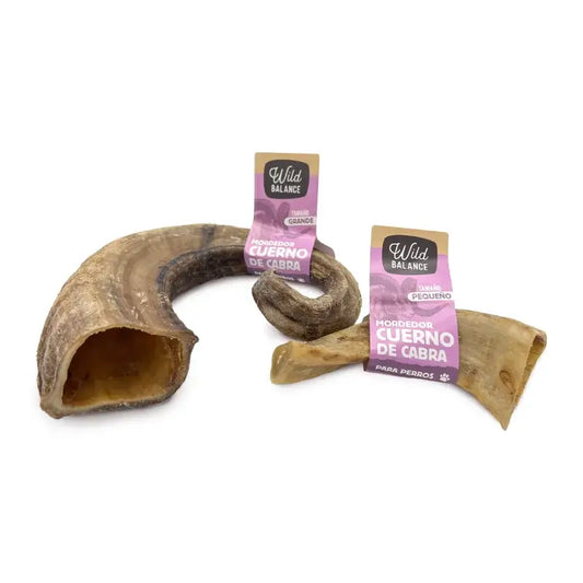 Wild Balance – Kleines natürliches Ziegenhorn-Kauspielzeug für Hunde
