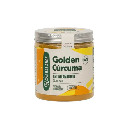 Wild Balance Golden Kurkuma – Natürliches Nahrungsergänzungsmittel für Hunde und Katzen, 100 g