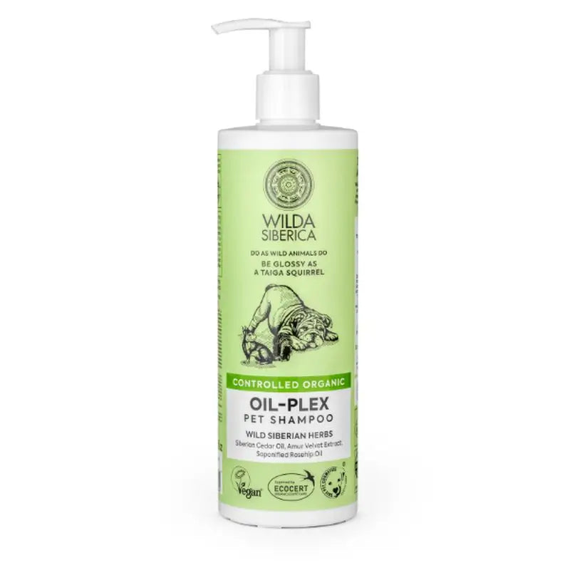 Wilda Siberica Oil-Plex Pet Shampoo, 400 Ml