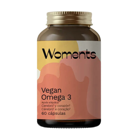 Woments Omega 3 Vegan, 60 capsules