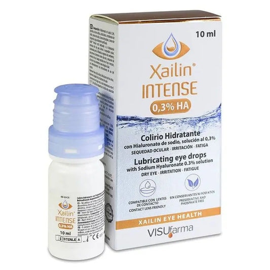 XAILIN Ha Eye Drops 0,3% Intense, 10 ml