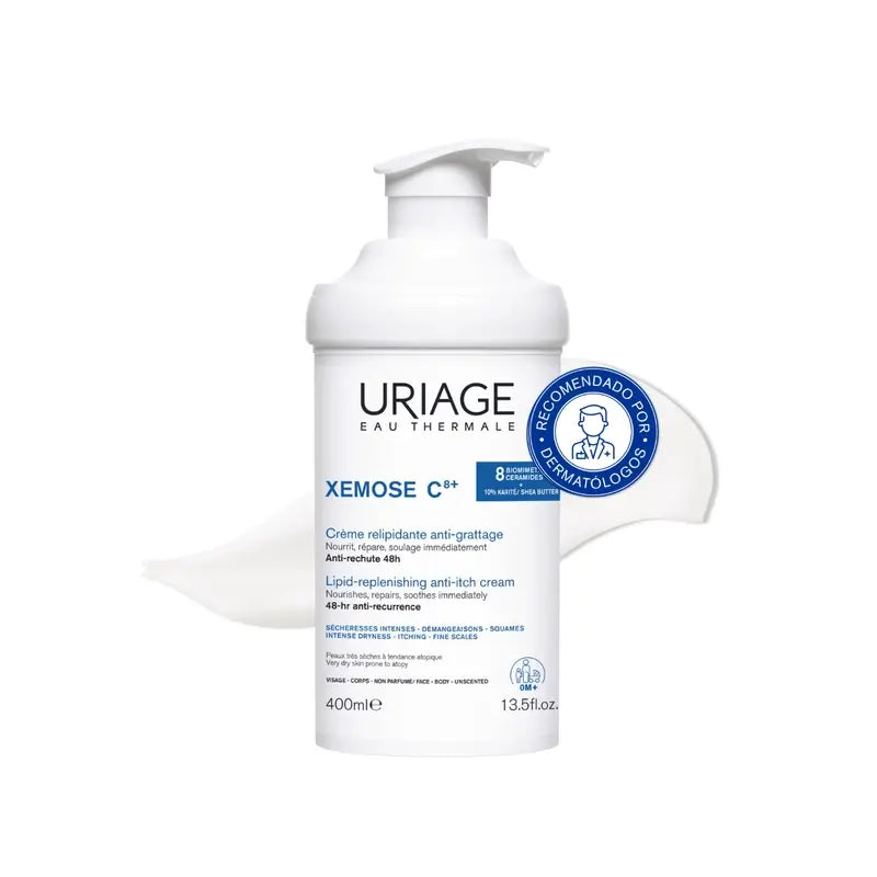 Uriage Xemose C8+ Relipidisierende Anti-Juckreiz-Creme 400ml