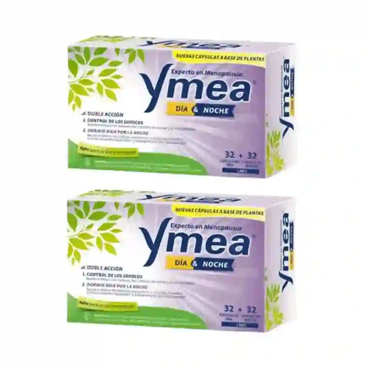 Ymea Day&Night Double Action Menopause, 32+32 Kapseln, 2er-Pack