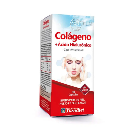 Ynsadiet Collagen+Hyaluronsäure Zentrum, 30 Kapseln