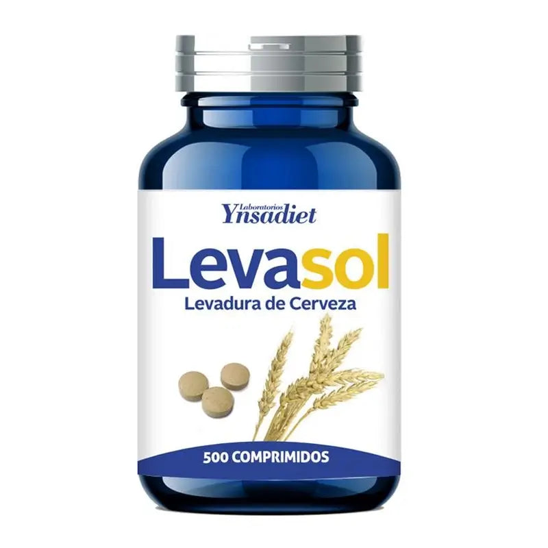 Ynsadiet Levasol Comp. Hefe Flasche 500Compr.