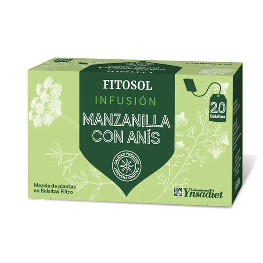Ynsadiet Manzanilla Anis, 20 Filter
