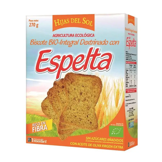 Ynsadiet Dextriniertes Brot mit Dinkel 270Gr. Hijas Del Sol
