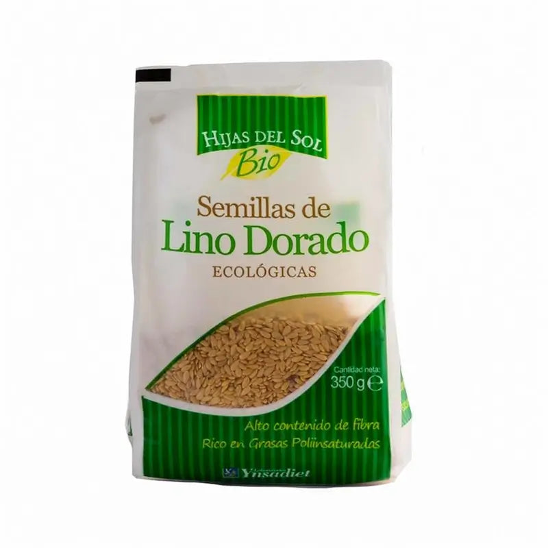 Ynsadiet Golden Flax Seeds 350Gr. Hijas Del Sol