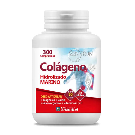 Ynsadiet Zentrum Hydrolysiertes Meereskollagen , 300 Tabletten