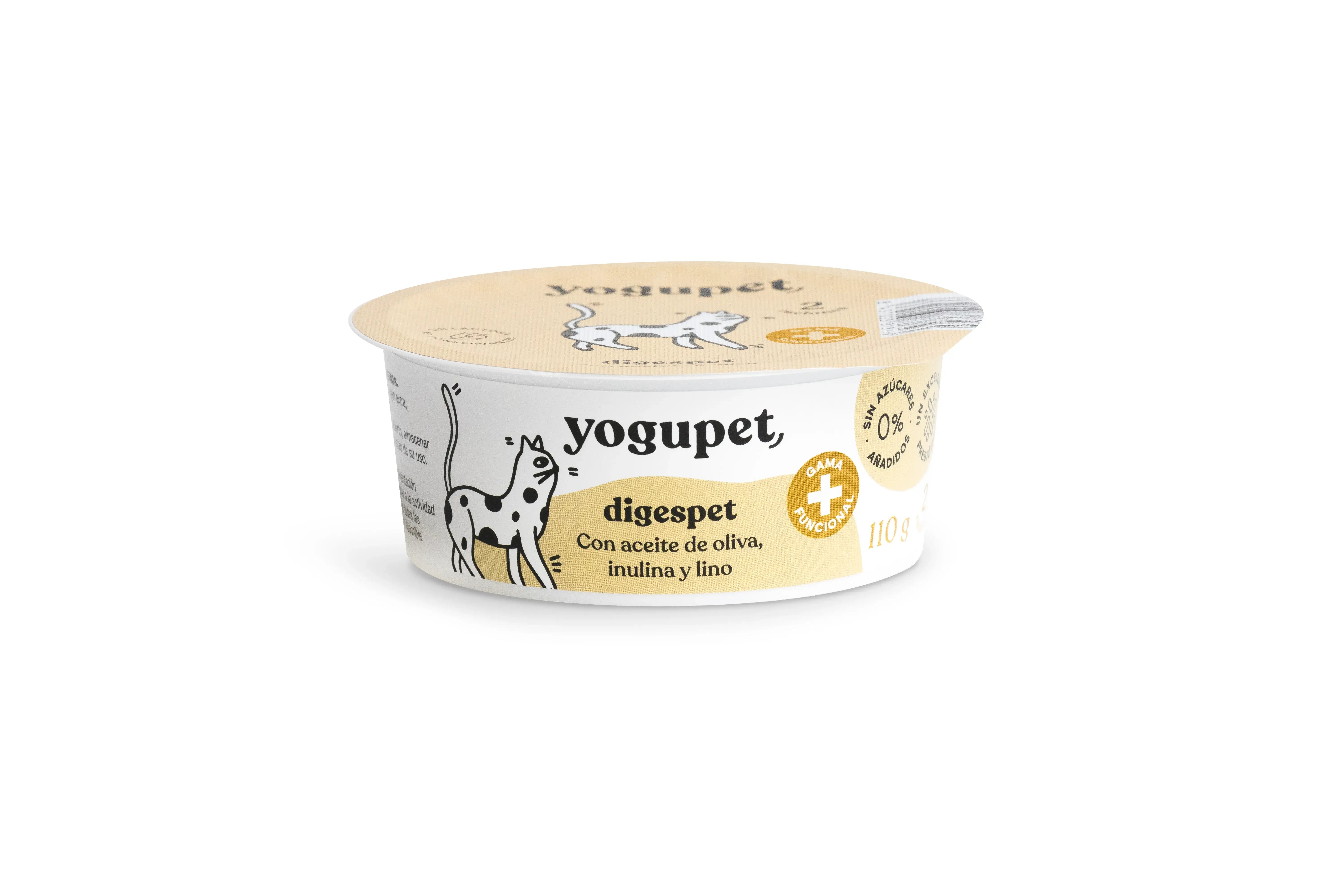 Yogupet Joghurt Funktionelle Katze Digespet 4X110Gr
