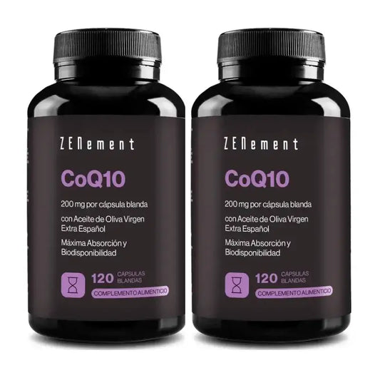 Zenement Coq10 200 Mg, Packung mit 2 x 120 Weichkapseln