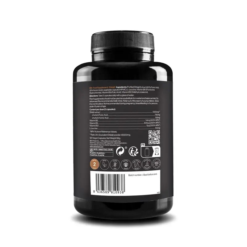 Zenement Shilajit, 120 vegane Kapseln