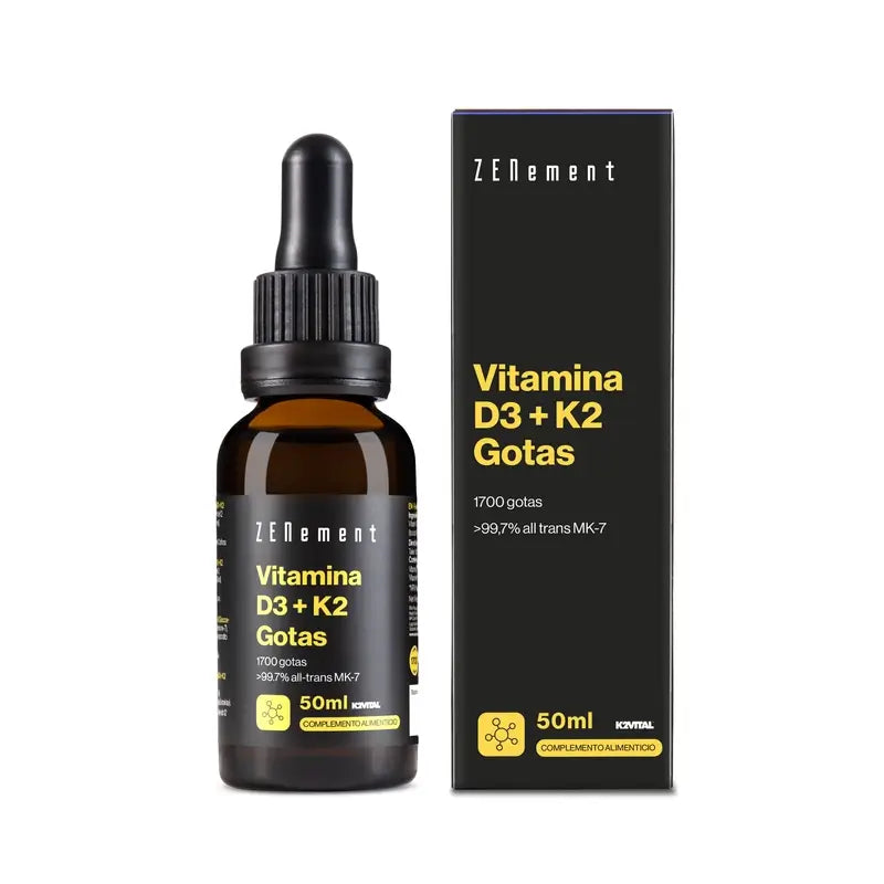 Zenement Vitamin D3 + K2-Tropfen, 50 ml