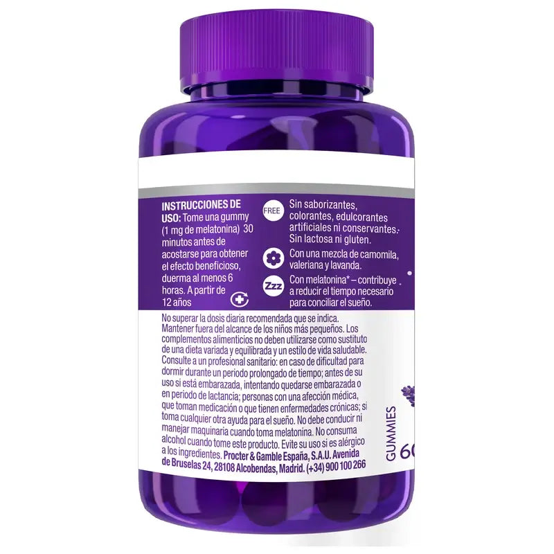 ZzzQuil Natura Melatonin, 60 Gummibärchen