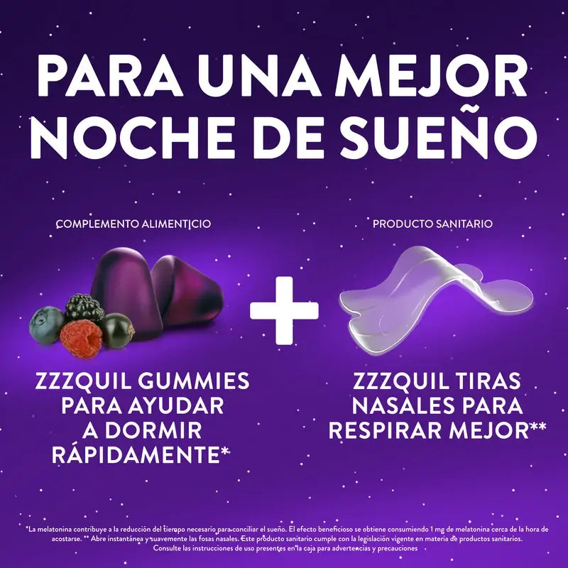 ZzzQuil Sleep Nasal Strips, besser atmen und schlafen, 26 Streifen