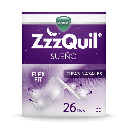 ZzzQuil Sleep Nasal Strips, Breathe & Sleep Better, 26 Strips
